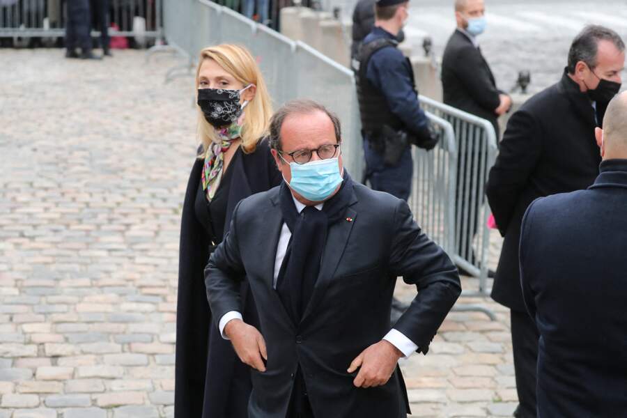 Julie Gayet et François Hollande étaient tous les deux présents aux obsèques de Juliette Gréco