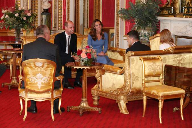 Kate Middleton, le prince William, Volodymyr Zelensky et sa femme Olena