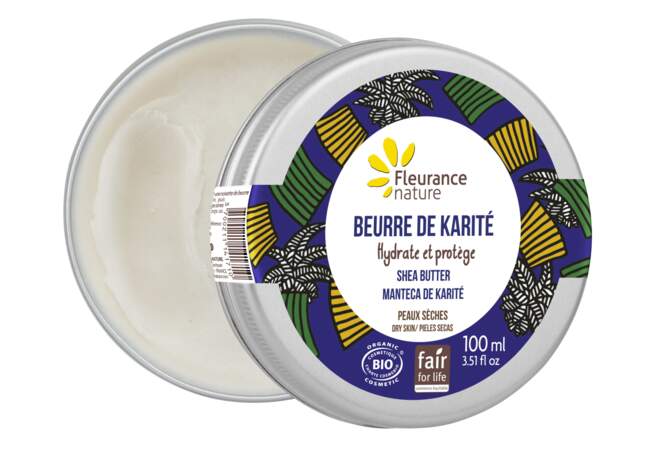 Beurre de Karité BIO, Fleurance Nature, 9,50€