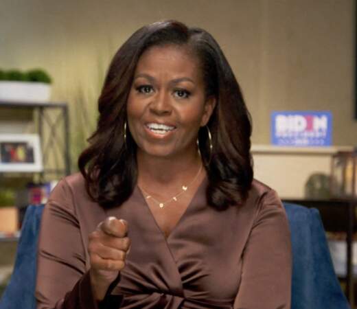 Michelle Obama et son brushing souple et classe