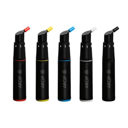 Les 5 stylos remplis de vernis semi-permanents Kit 5AirDropLAB Lampe, Arop Paris, 199€