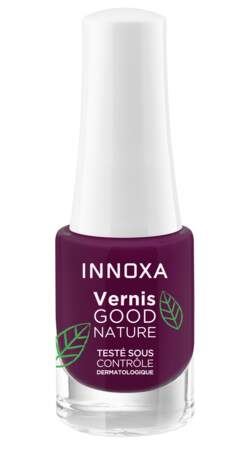 Le Vernis Very Goog Nature couleur Cassis, Innoxa, 6,80€ 