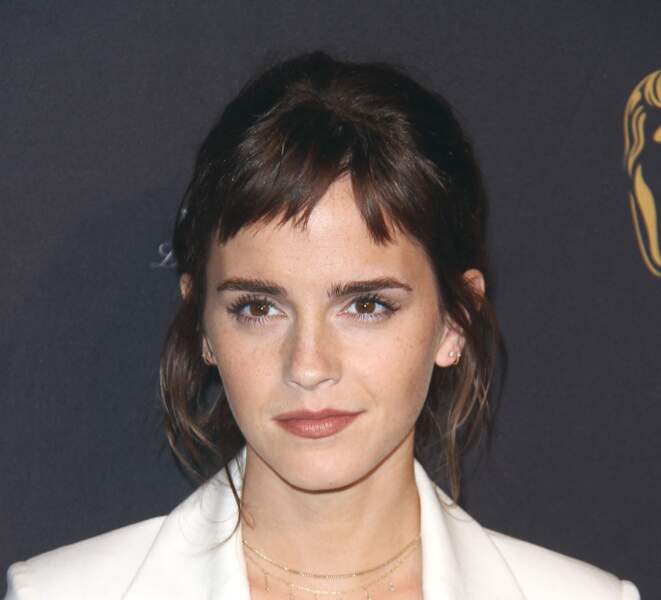 La frange courte d'Emma Watson