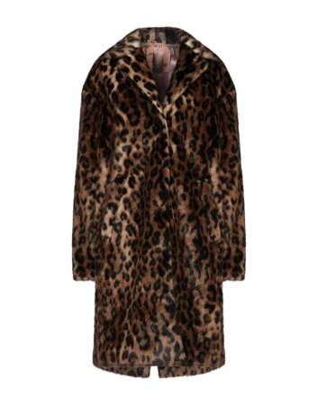 Manteau en fausse fourrure léopard, 590€, N°21 by Yoox 