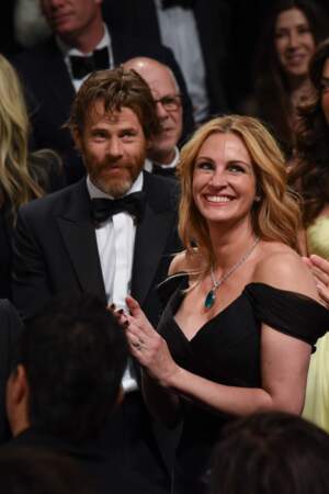 Julia Roberts et son mari actuel, Daniel Moder au Festival de Cannes en 2016