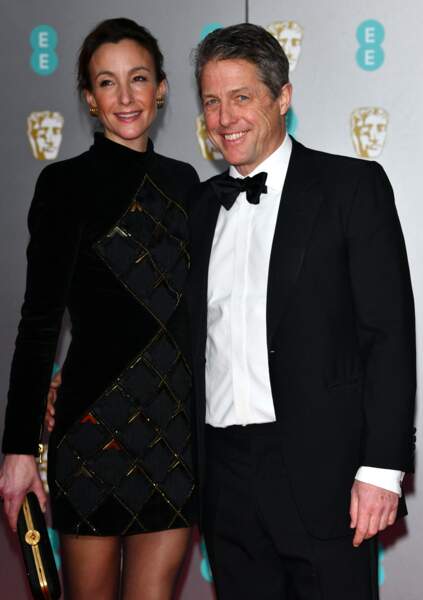 Hugh Grant et sa femme Anna Elisabet Eberstein