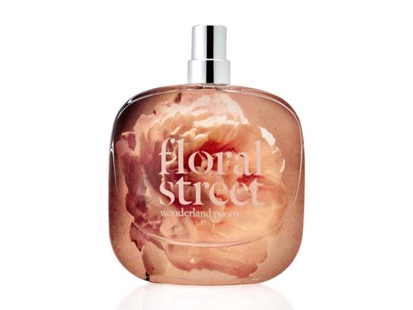 Eau de Parfum Wonderland Peony, Floral Street, 59 € les 50 ml en exclusivité chez Sephora