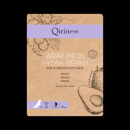 Wrap Pieds Hydra Repair, Qiriness, 5,40€ sur blissim.fr