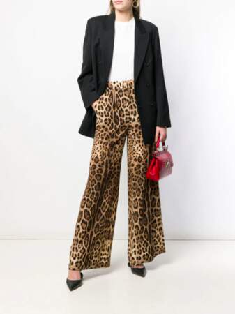 Pantalon à imprimé léopard - Dolce & Gabbana, 995€