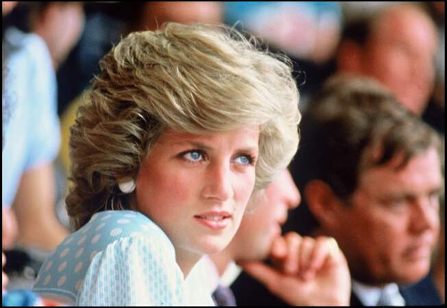 La princesse Lady Diana lors du concert Live Aids, le 13 juillet 1985