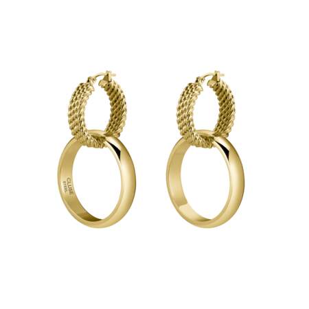 Boucles d'oreilles en or, 49,95€, Cluse x Iris Mittenaere