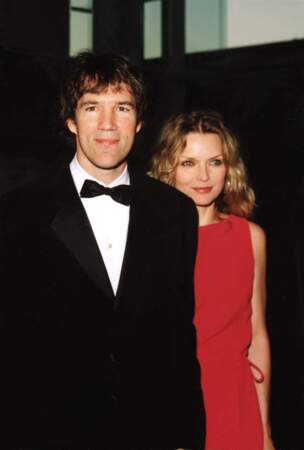 Michelle Pfeiffer et son époux David E. Kelley, en 2000. 