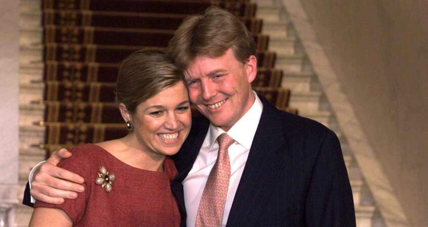 Les fiançailles du prince Willem-Alexander avec la princesse Máxima