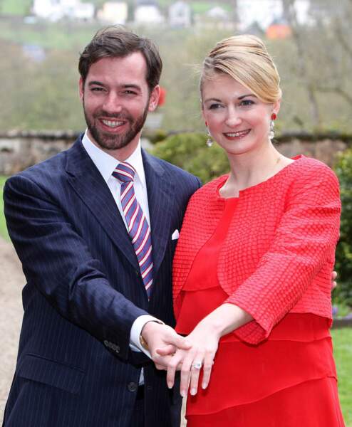 Les fiançailles de Guillaume du Luxemburg et Stephanie de Lannoy