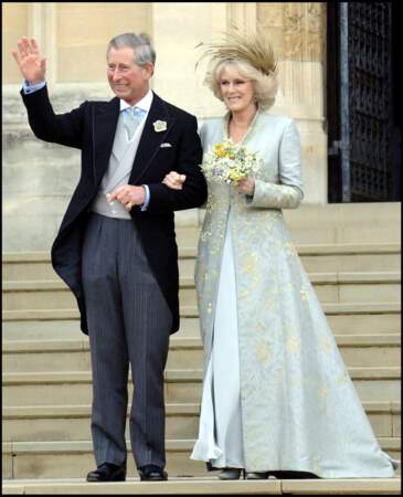 Le prince Charles et Camilla Parker Bowles se marient finalement en 2005, après une rupture en 1981 et une liaison scandaleuse dans le dos de la princesse Diana