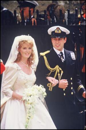 Sarah Ferguson et le prince Andrew se disent "oui" le 23 juillet 1986, avant de divorcer en 1996