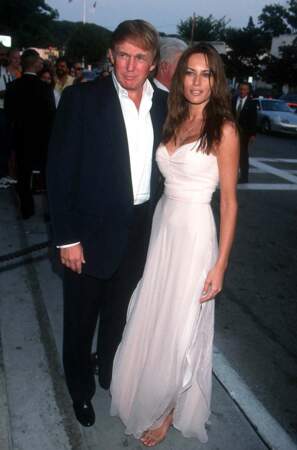 Donald Trump et Melania en 1999, avant leur séparation en janvier 2000