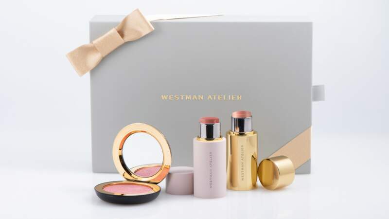 La Box Holiday Edition, Westman Atelier, 186 € au Bon Marché Rive Gauche, chez Dover Street Parfums Market, sur net-a-porter.com et niche-beauty.com