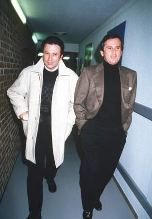 Michel Drucker a toujours été très proche de son frère, Jean Drucker (décédé en 2003). (Ici en 1993)