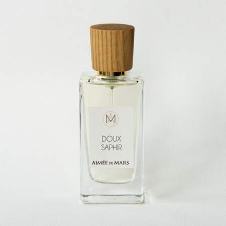 Eau de parfum Doux Saphir, Aimée de Mars, 39 €