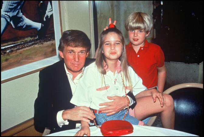 Ivanka Trump, avec son père Donald Trimp et son frère. 