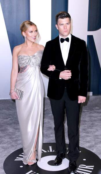 Scarlett Johansson et Colin Jost 