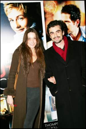Carla Bruni et son ex-compagnon Raphaël Enthoven, dont elle est restée très proche.