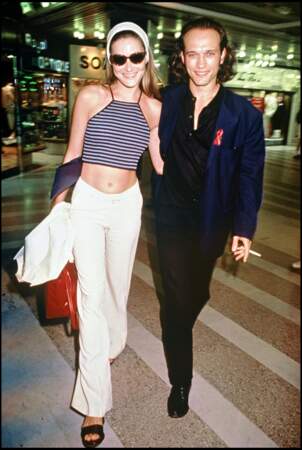 Carla Bruni et Vincent Perez au Festival de Cannes en 1994