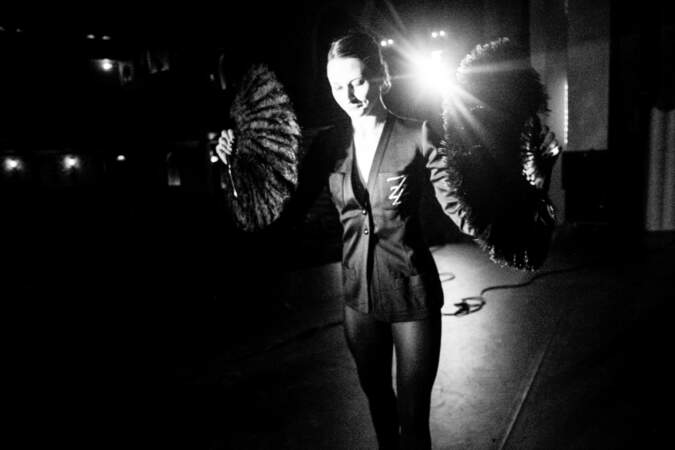Veste en jersey noir et monogramme ZZ, Yves Saint Laurent, collection haute couture des années 1970. Estimation : 1000-2000 €