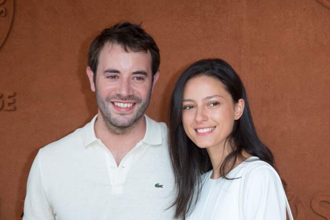 Yaniss Lespert et sa chérie Bétina Orsetti à Roland-Garros en 2018.