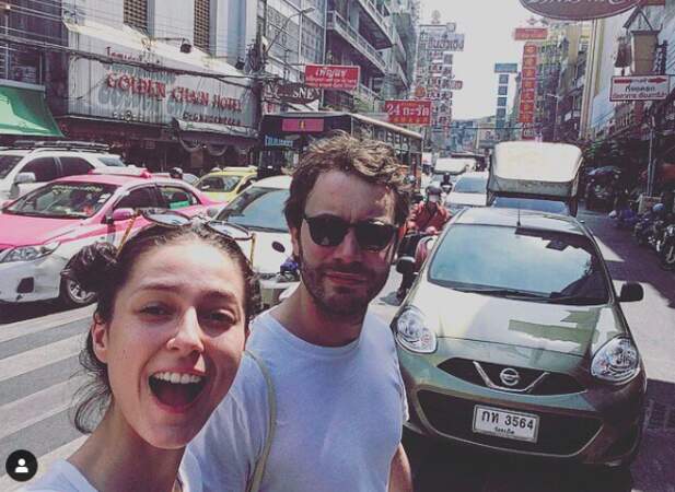 A Bangkok en 2017, c'est avec son amoureuse qu'il découvre la ville.