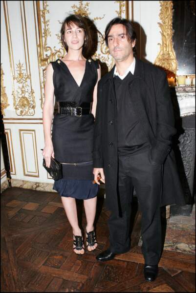 Charlotte Gainsbourg et Yvan Attal, en octobre 2004, à la soirée Chanel.