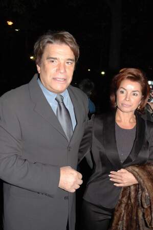 Bernard Tapie et son épouse, Dominique, en 2004. 