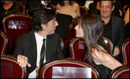 Yvan Attal et Charlotte Gainsbourg, à la 35ème cérémonie des César en février 2010. 