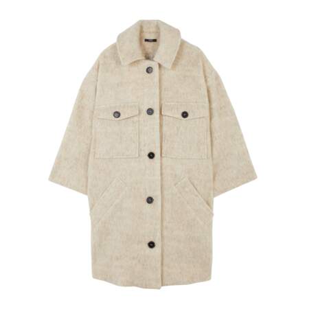 Manteau surchemise, 85,99€, Parfois