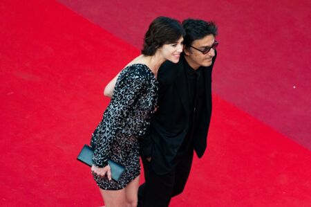 Charlotte Gainsbourg et Yvan Attal, lors du 70ème Festival International du Film de Cannes, le 21 mai 2017.