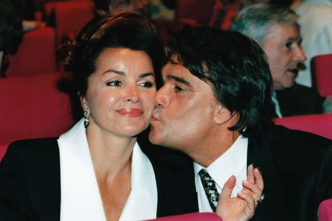 Bernard tapie et son épouse Dominique, en 1996.