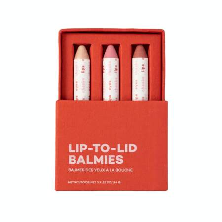 Set Lip-to-Lid Balmies, Axioloxy, 36 €