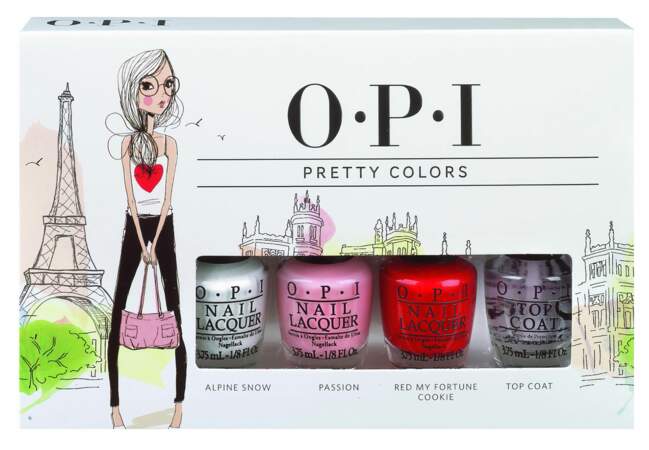 O.P.I., Mini-kit Pretty Colors, 20€