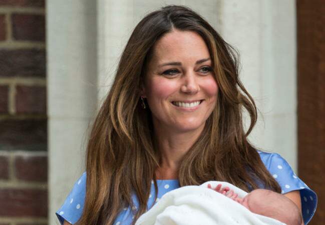 Kate Middleton a donné naissance au prince George le 22 juillet