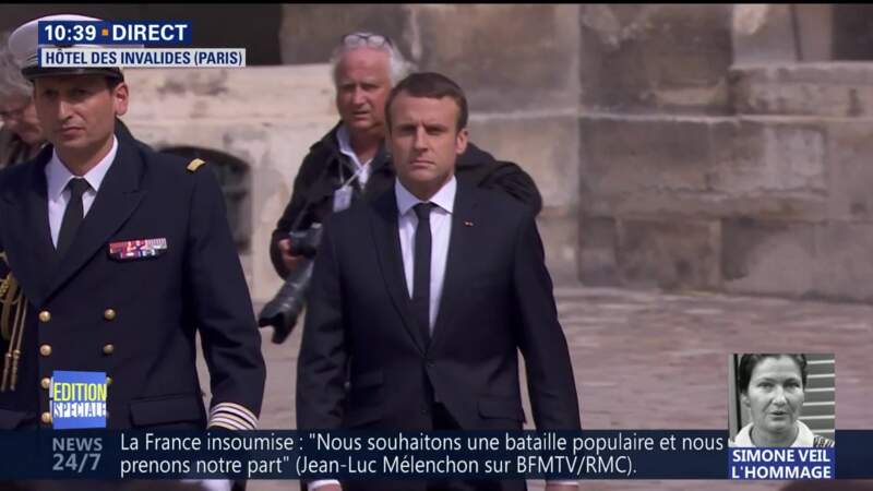 Obsèques de Simone Veil : le chef de l'Etat Emmanuel Macron va prononcer un discours