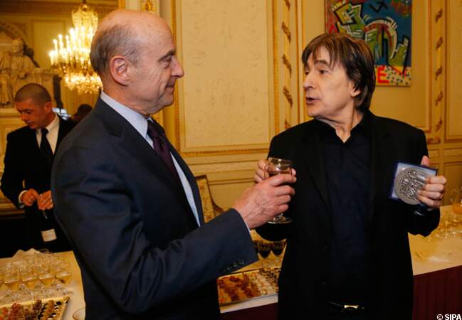 Sege Lama reçu par Alain Juppé, maire de Bordeaux
