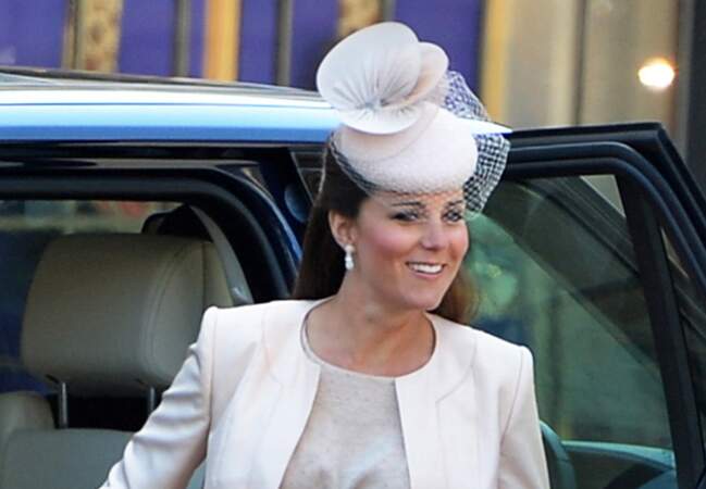 4 juin : Total-look rose pour les 60 ans du couronnement d’Elizabeth II