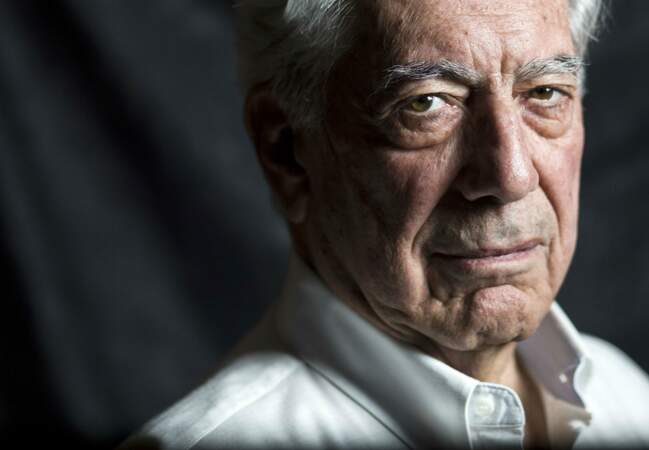 Portrait de Mario Vargas Llosa, prix Nobel de Littérature