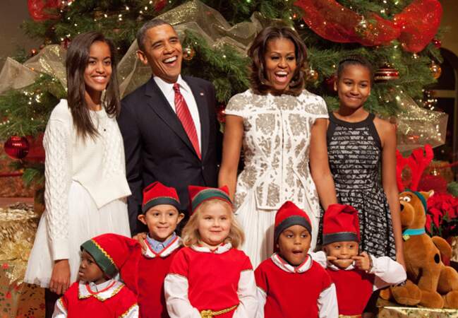 Noël à la Maison Blanche… version recyclage fashion