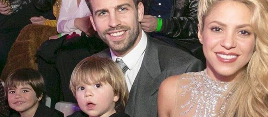 Shakira, Gerard Piqué et leurs 2 fils : Milan et Sasha
