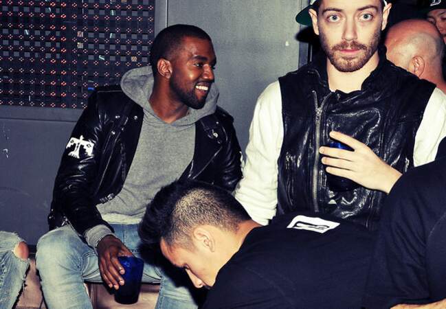 Kanye West au Club 79 (avec DJ Magnum)  pour la soirée BEEN TRILL