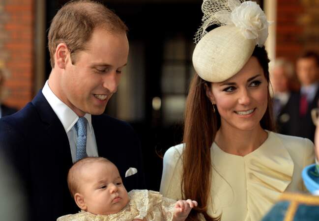 Le jeune couple royal et son baby