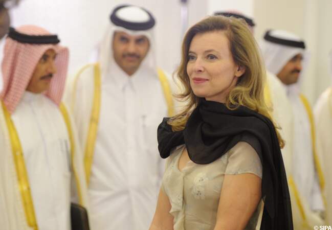 Valérie trierweiler au Qatar