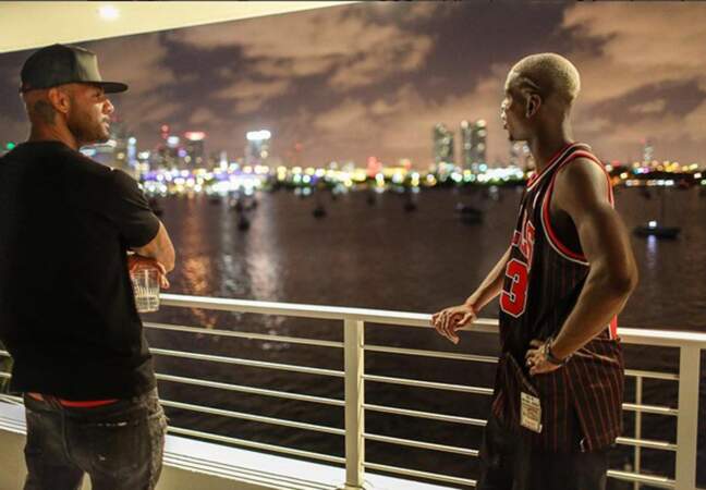 Rencontre au sommet à Miami entre Paul Pogba et le rappeur Booba